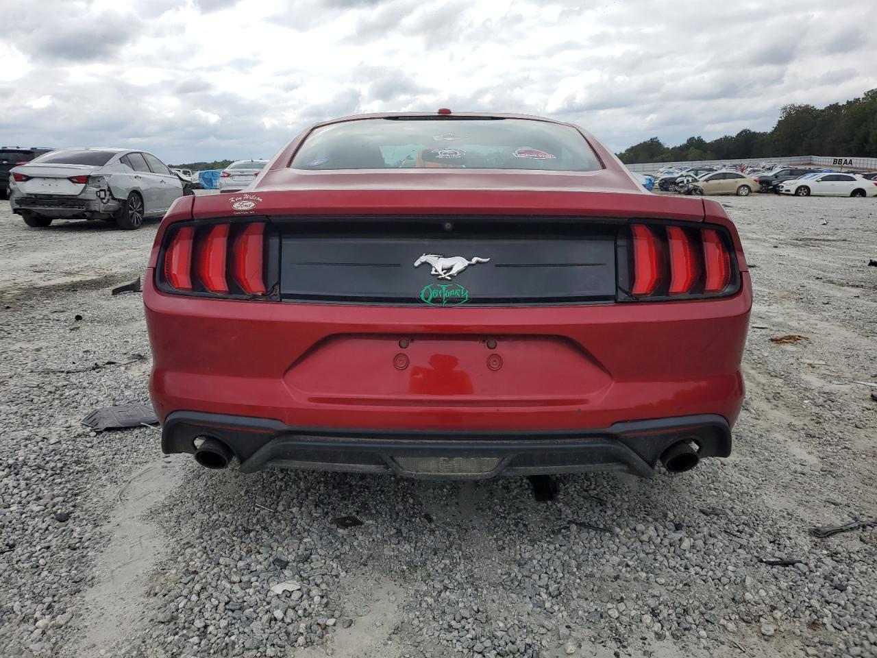 2020 Ford Mustang VIN: 1FA6P8TH2L5132843 Lot: 81847475