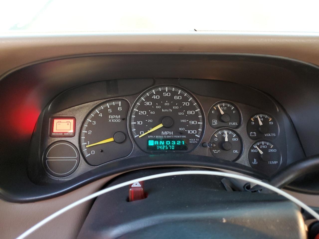 2001 Chevrolet Tahoe K1500 VIN: 1GNEK13T11J129881 Lot: 80332925