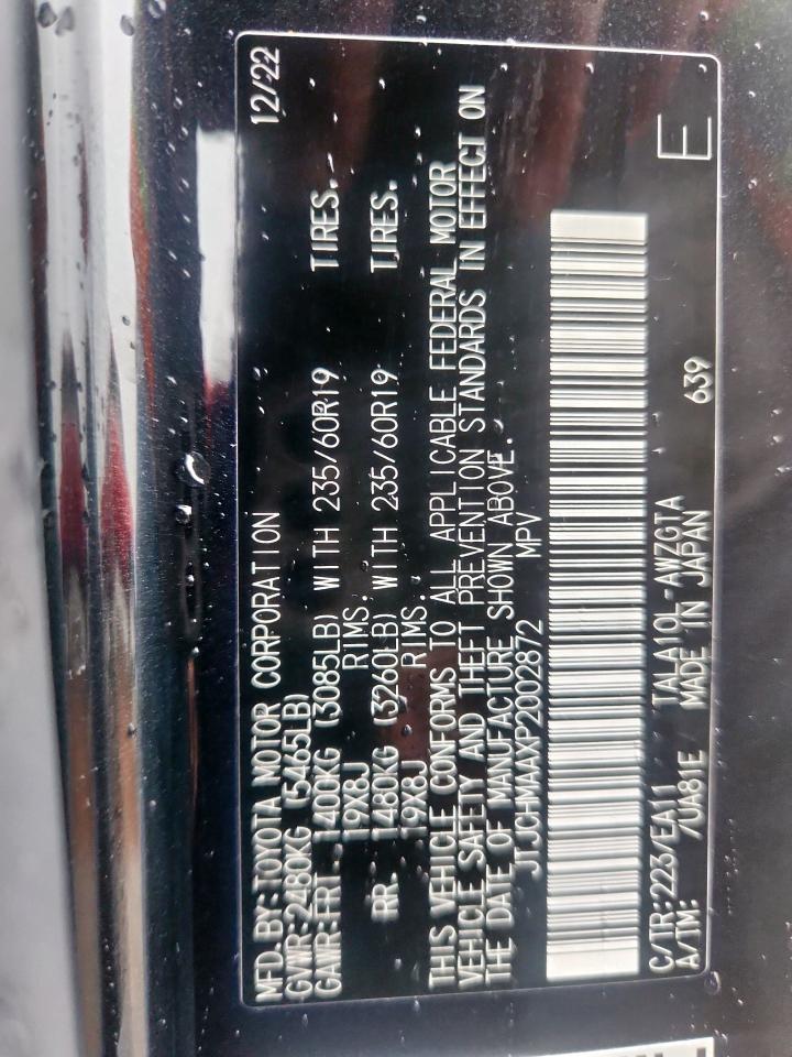 2023 Lexus Rx 350 Premium VIN: JTJCHMAAXP2002872 Lot: 83808865