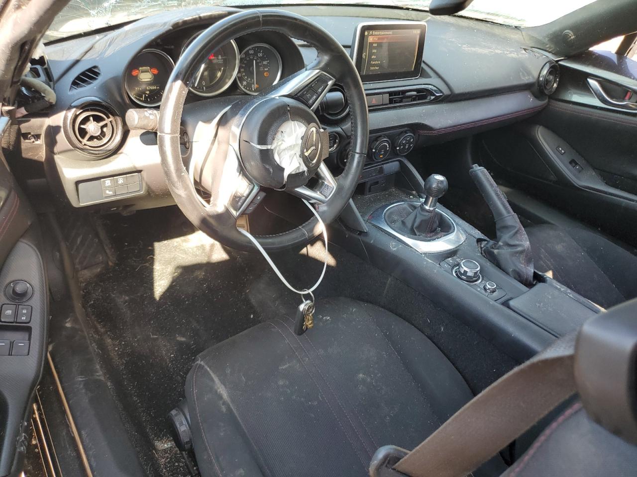 2017 Mazda Mx-5 Miata Club VIN: JM1NDAL76H0100396 Lot: 81375395