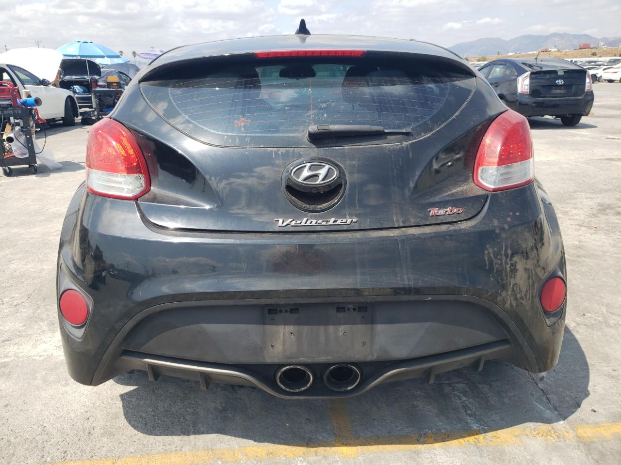 2014 Hyundai Veloster Turbo VIN: KMHTC6AE7EU205294 Lot: 71840345