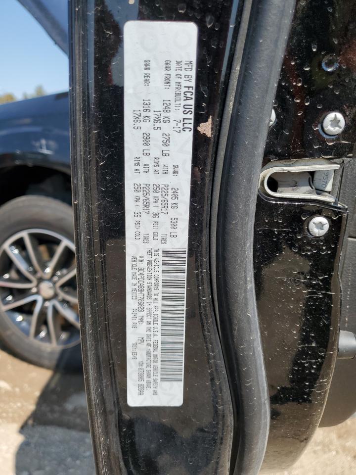 2017 Dodge Journey Se VIN: 3C4PDCAB9HT706029 Lot: 80097385