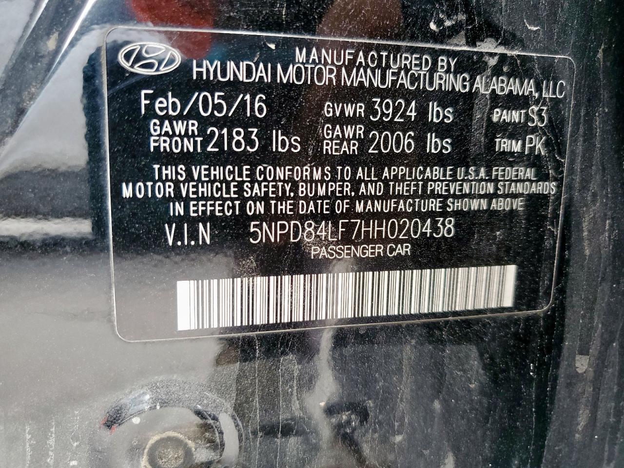 2023 Hyundai Elantra Se VIN: 5NPD84LF7HH020438 Lot: 71648995