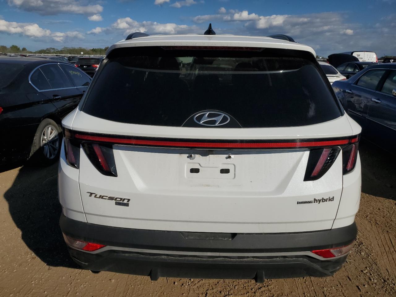 2022 Hyundai Tucson Blue VIN: KM8JBCA17NU020149 Lot: 83856095