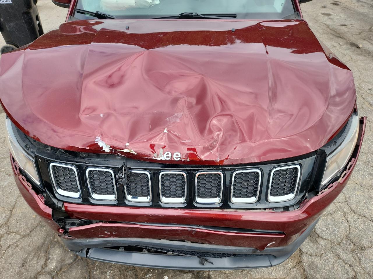 2020 Jeep Compass Latitude VIN: 3C4NJCBBXLT257161 Lot: 84437575