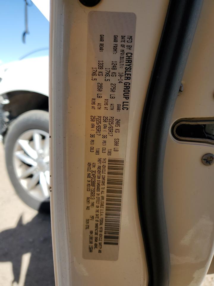 2015 Dodge Journey Sxt VIN: 3C4PDCBB8FT556913 Lot: 84050435