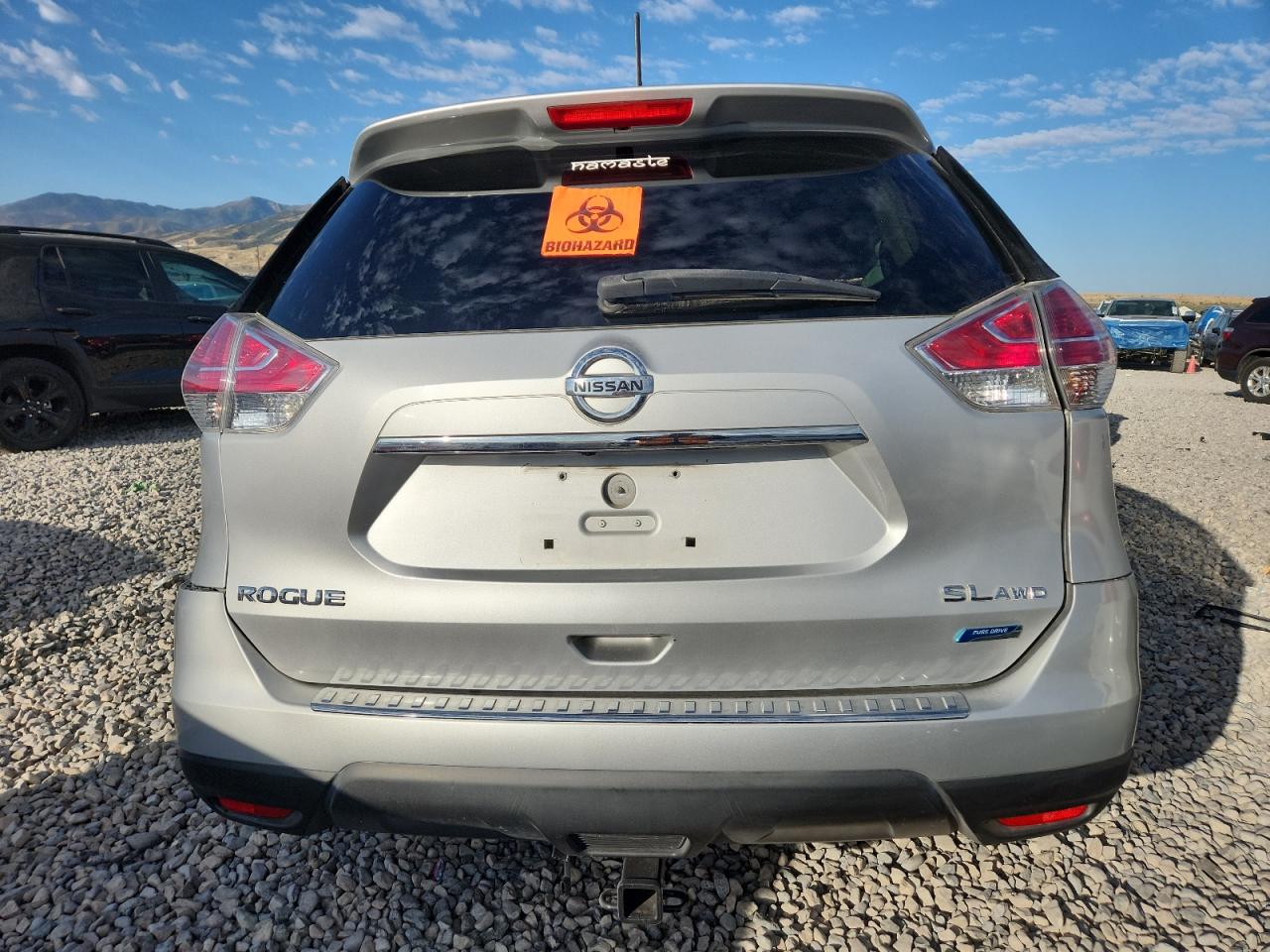2014 Nissan Rogue S VIN: 5N1AT2MV7EC860492 Lot: 71209285