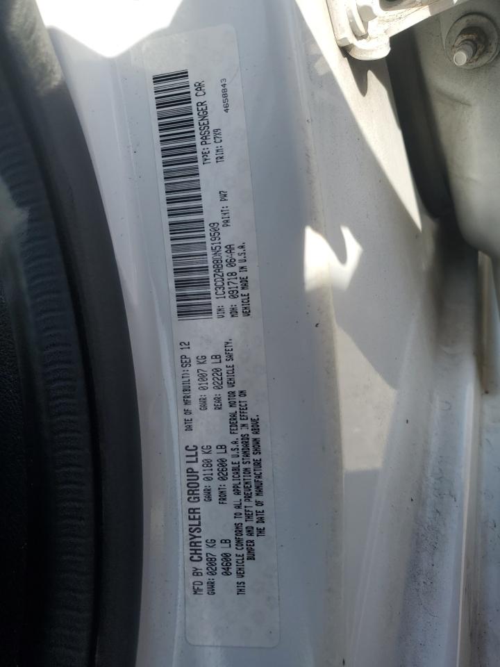 2013 Dodge Avenger Se VIN: 1C3CDZAB8DN519509 Lot: 81231785