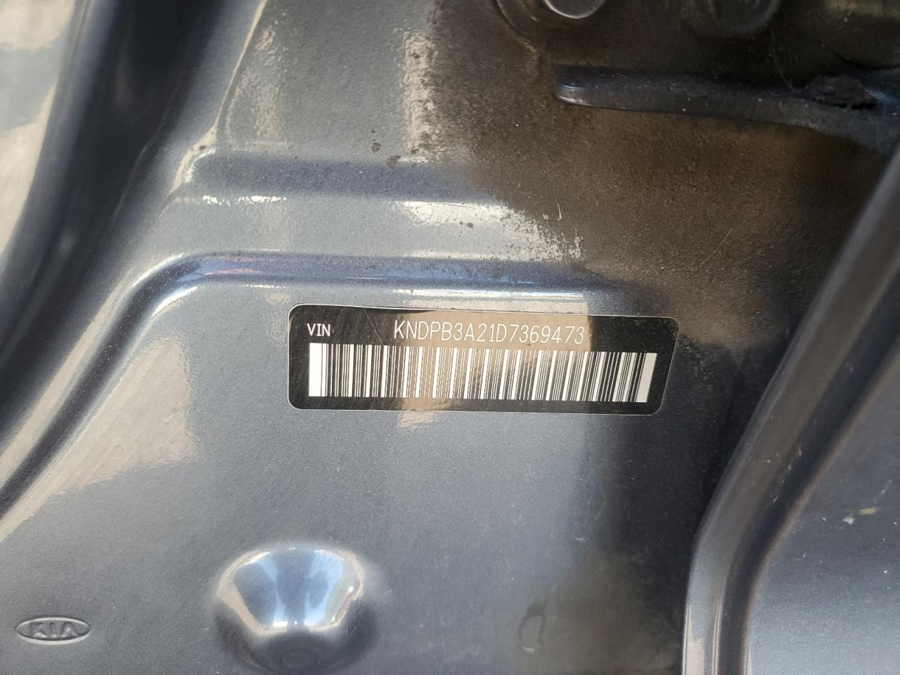 2013 Kia Sportage Base VIN: KNDPB3A21D7369473 Lot: 80070895