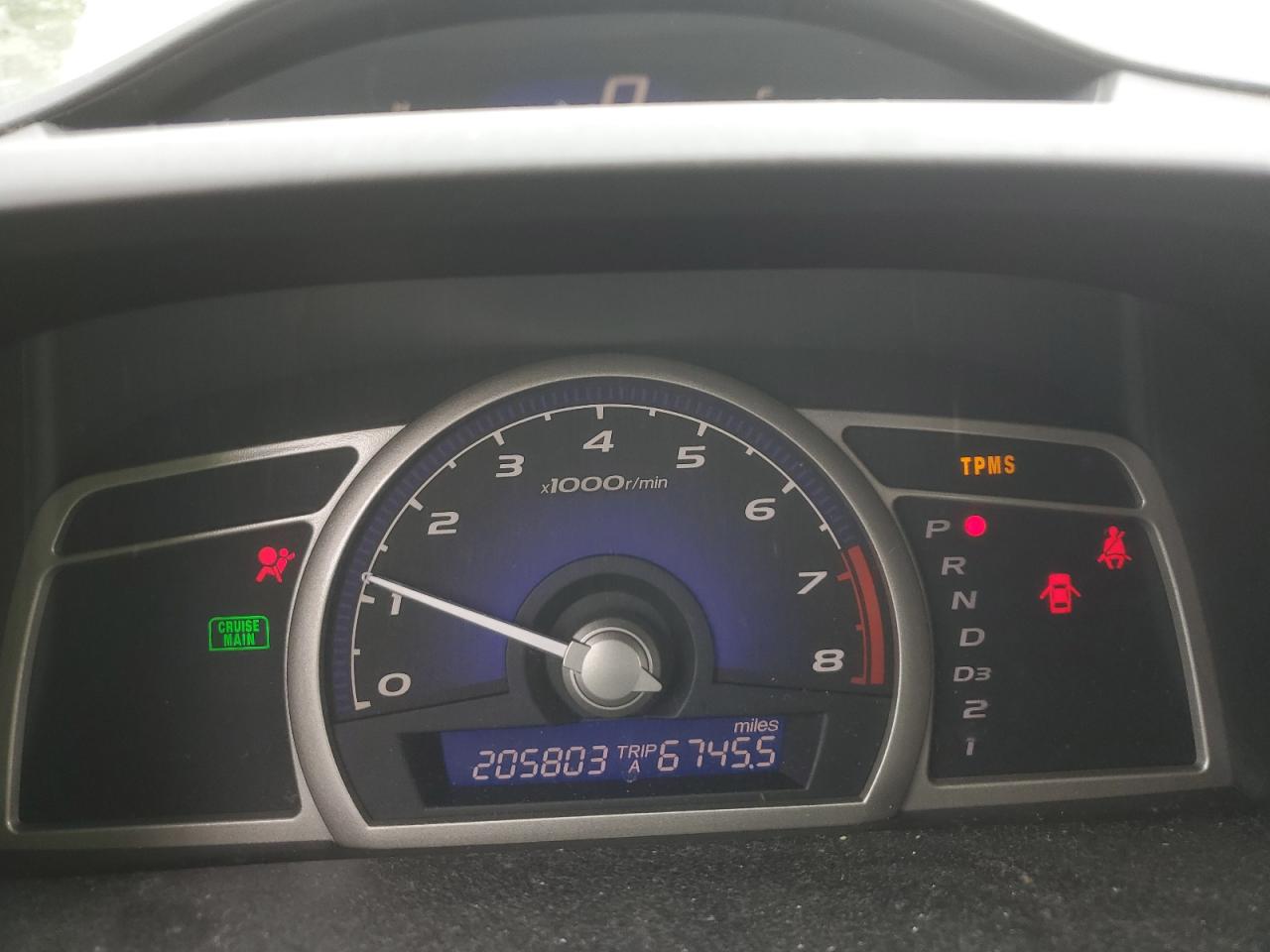 2008 Honda Civic Exl VIN: 2HGFA16958H509447 Lot: 71952905