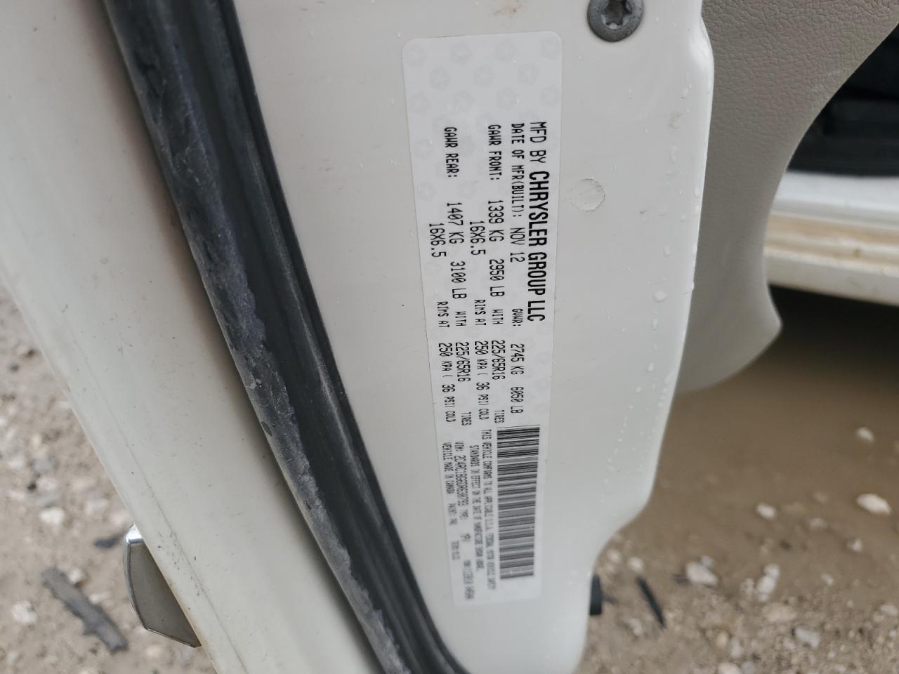 2013 Chrysler Town & Country Touring VIN: 2C4RC1BG6DR630793 Lot: 83764215