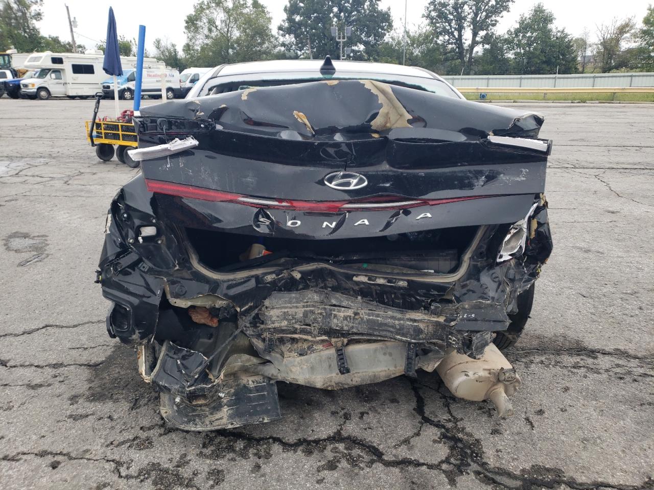 2022 Hyundai Sonata Se VIN: 5NPEG4JA4NH144452 Lot: 81680665