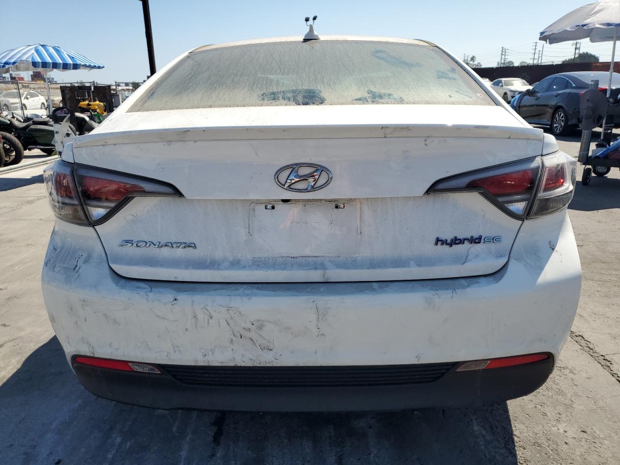 2017 Hyundai Sonata Hybrid VIN: KMHE24L35HA063254 Lot: 80963165