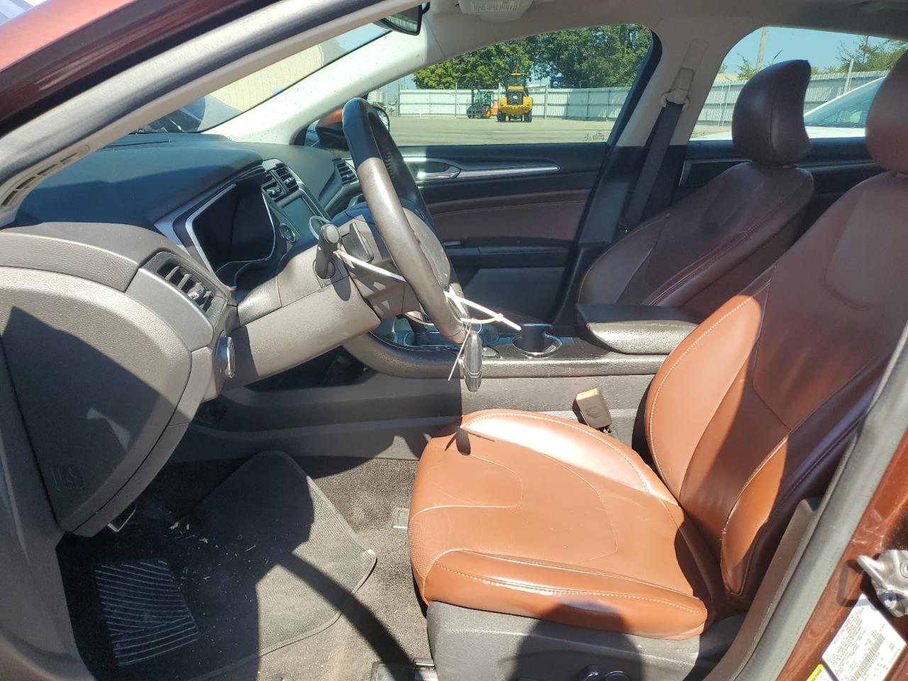 2015 Ford Fusion Titanium VIN: 3FA6P0D96FR212916 Lot: 81916515