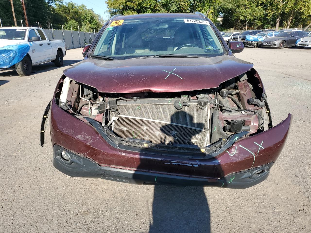 2014 Honda Cr-V Exl VIN: 5J6RM4H79EL090012 Lot: 81286835