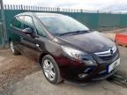 2015 VAUXHALL ZAFIRA EXCLUSIV for sale at Copart WOLVERHAMPTON
