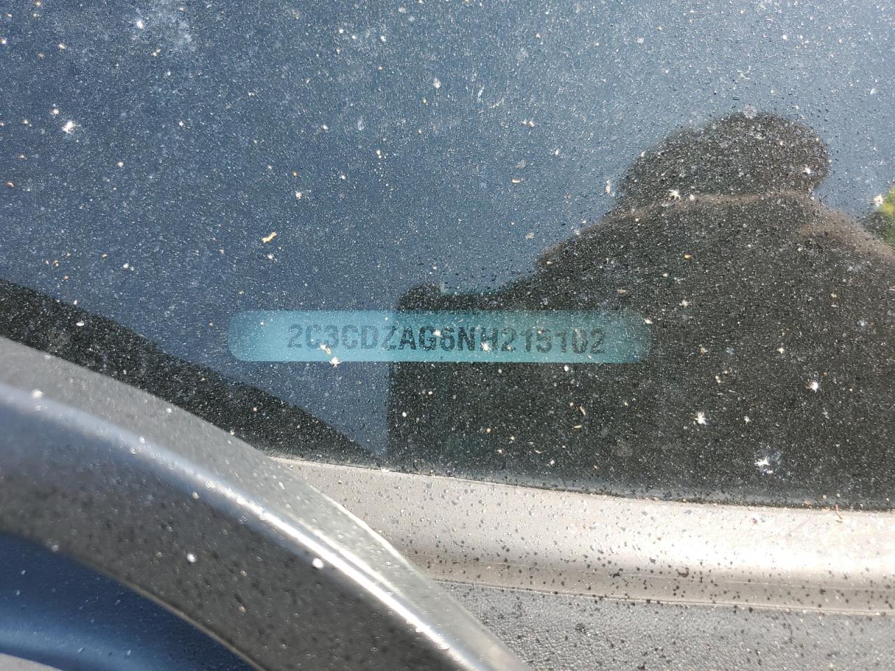 2022 Dodge Challenger Sxt VIN: 2C3CDZAG6NH215102 Lot: 71946985