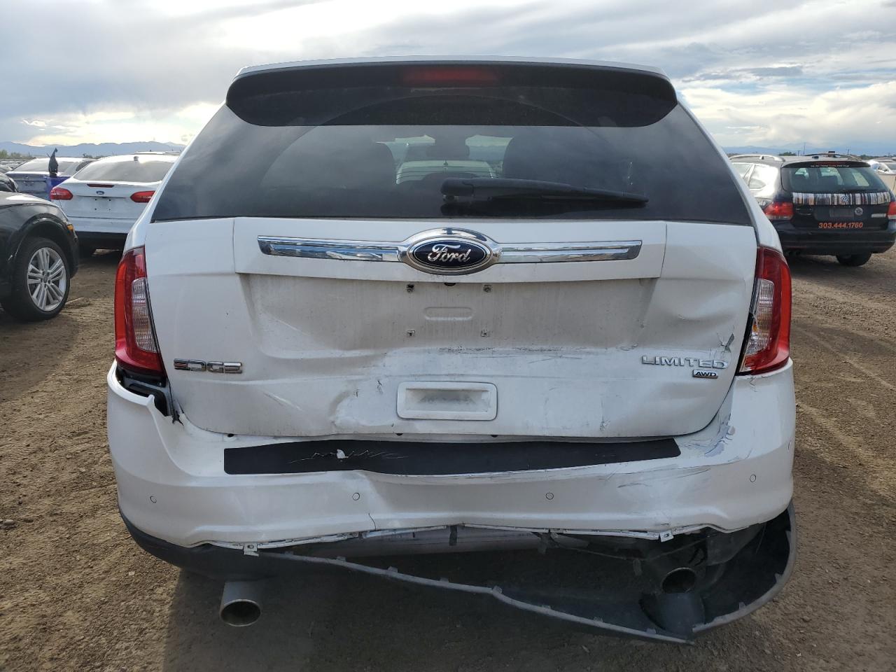 2014 Ford Edge Limited VIN: 2FMDK4KC9EBA06276 Lot: 71991805