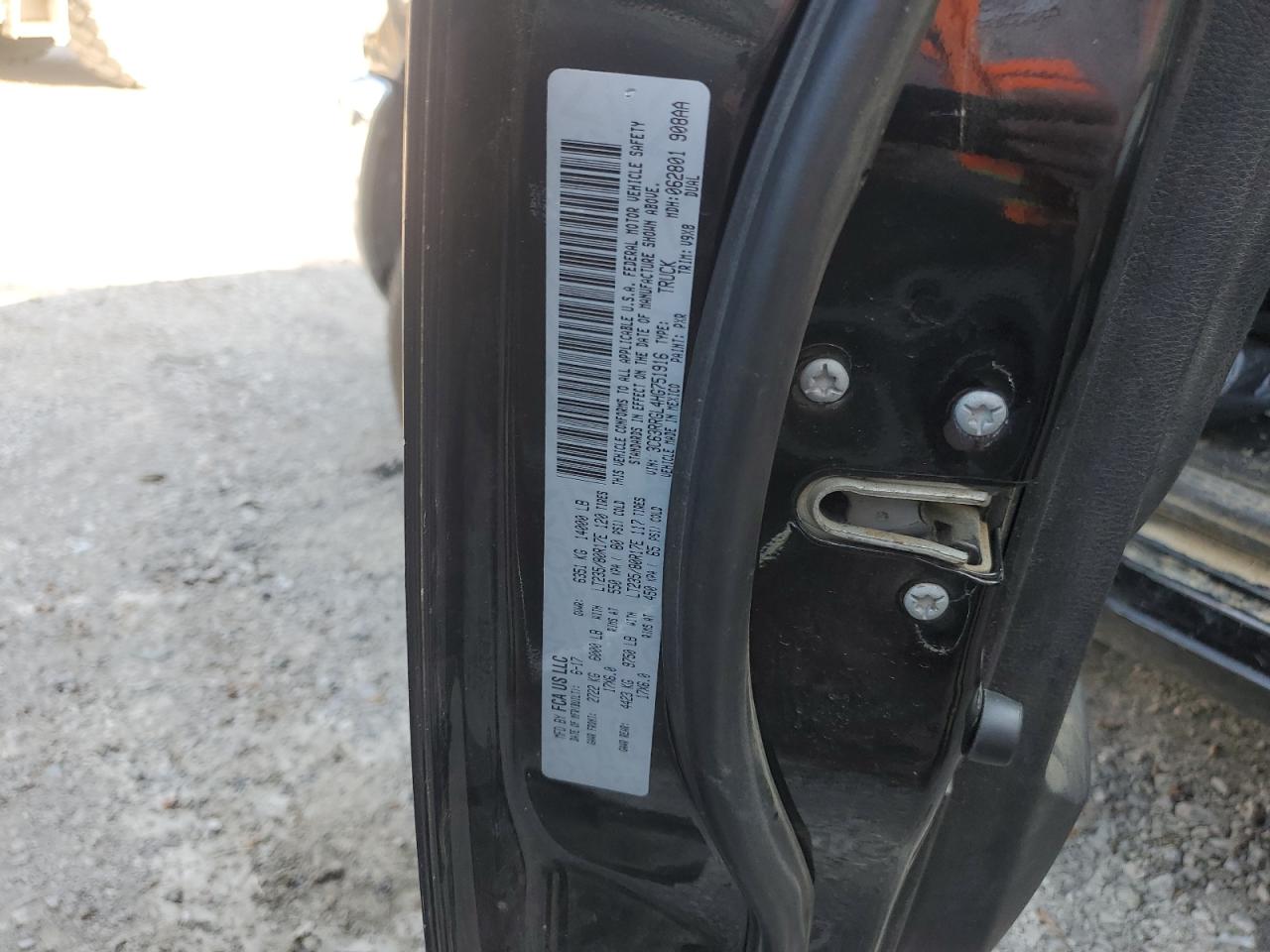 2017 Ram 3500 St VIN: 3C63RRGL4HG751916 Lot: 71676545