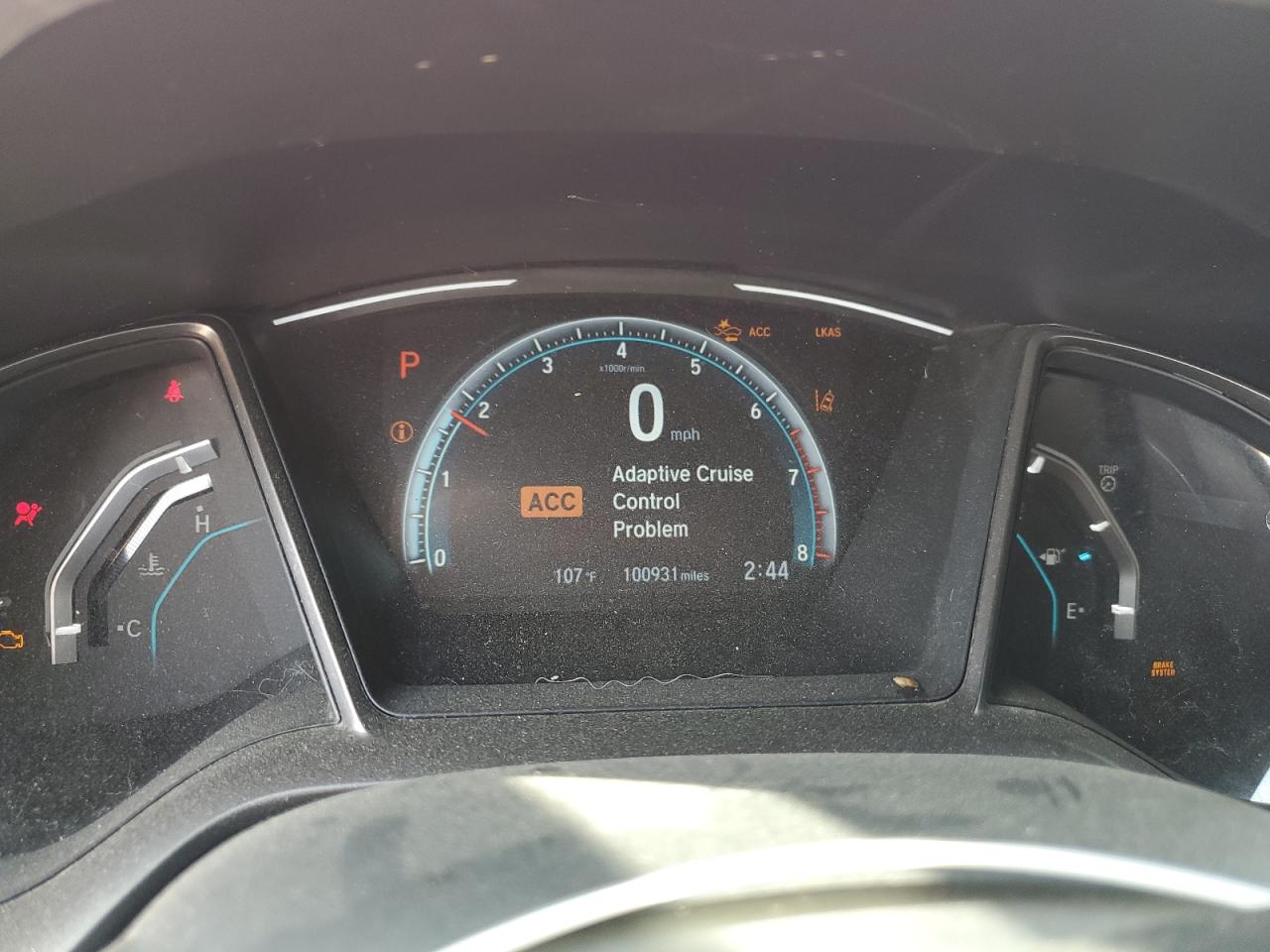 2019 Honda Civic Ex VIN: SHHFK7H60KU201387 Lot: 80390705