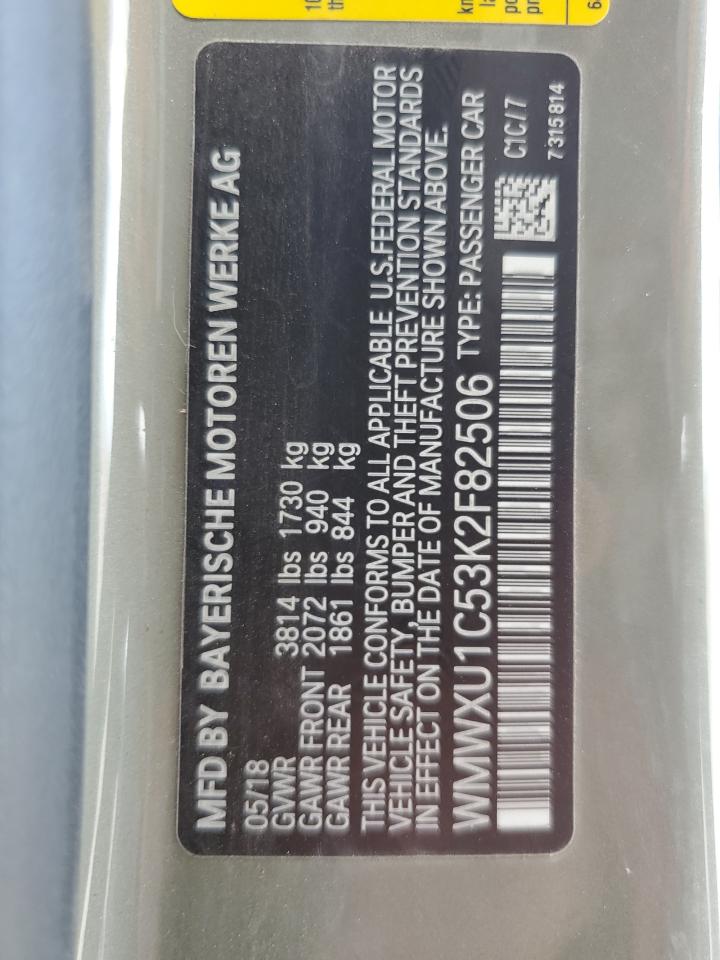 2019 Mini Cooper VIN: WMWXU1C53K2F82506 Lot: 81157225