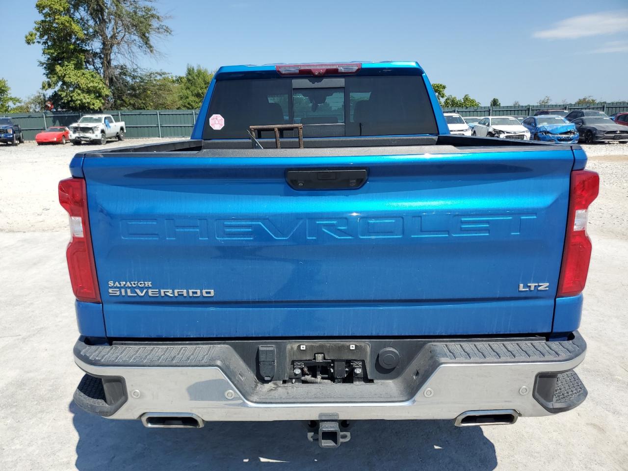 2022 Chevrolet Silverado K1500 Ltz VIN: 1GCUDGED6NZ593294 Lot: 71191325