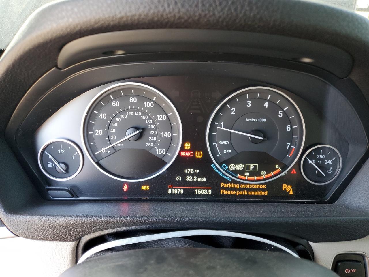 2016 BMW 328 I Sulev VIN: WBA8E9G52GNT86554 Lot: 71107605