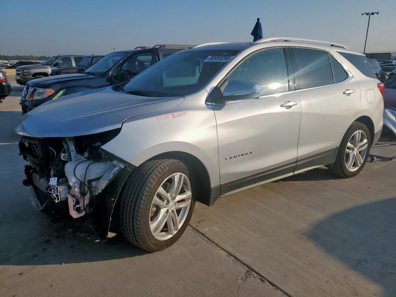 2019 Chevrolet Equinox Premier silver null gas 2GNAXPEX2K6225813 photo #1