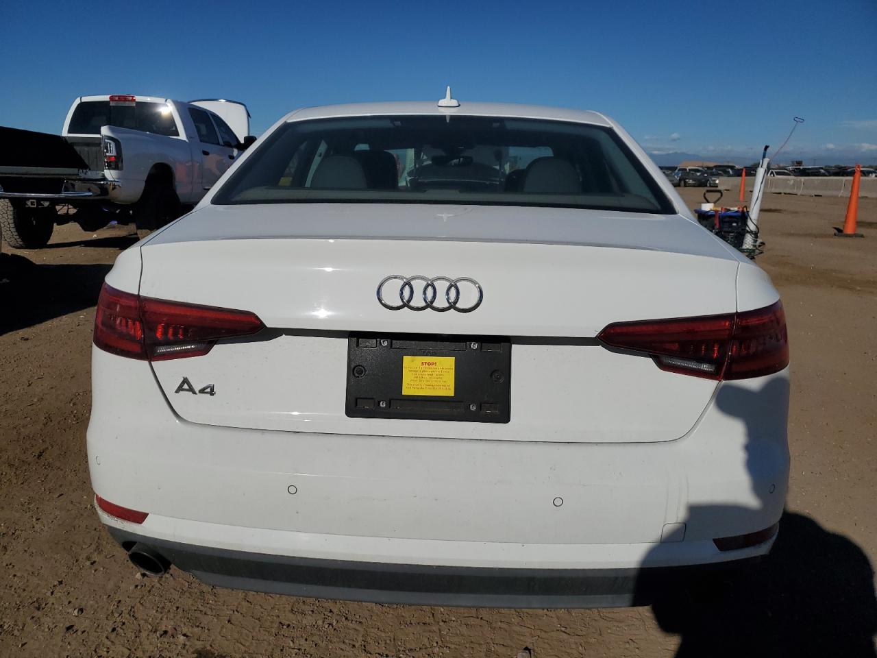 2017 Audi A4 Premium VIN: WAUGNAF42HN018527 Lot: 84215905