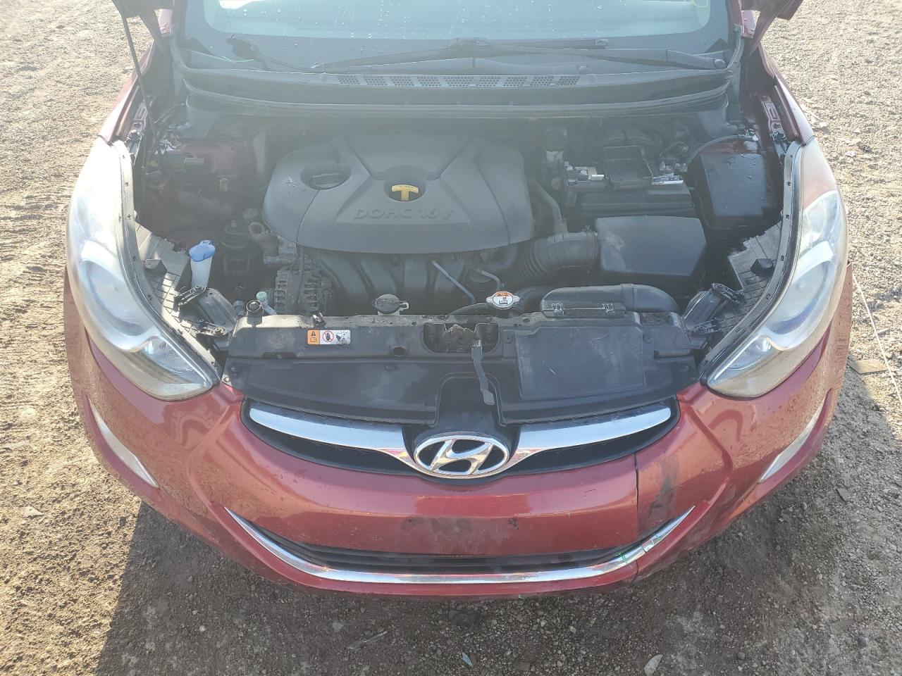 2013 Hyundai Elantra Gls VIN: 5NPDH4AE3DH282719 Lot: 81336945