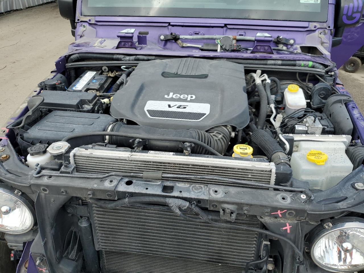 2017 Jeep Wrangler Unlimited Sport VIN: 1C4BJWDGXHL663117 Lot: 81722075