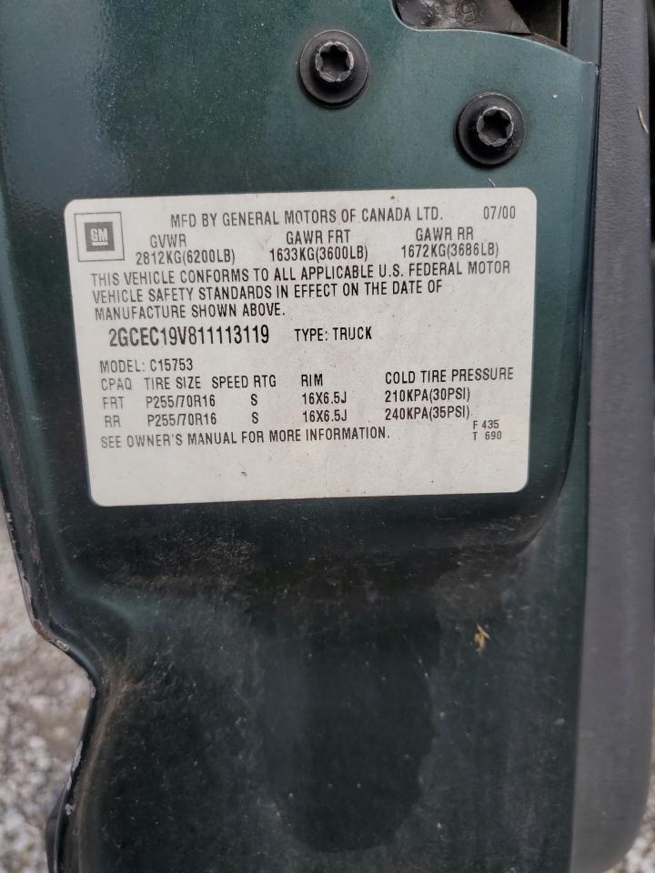 2012 Toyota Camry Base VIN: 2GCEC19V811113119 Lot: 81406205