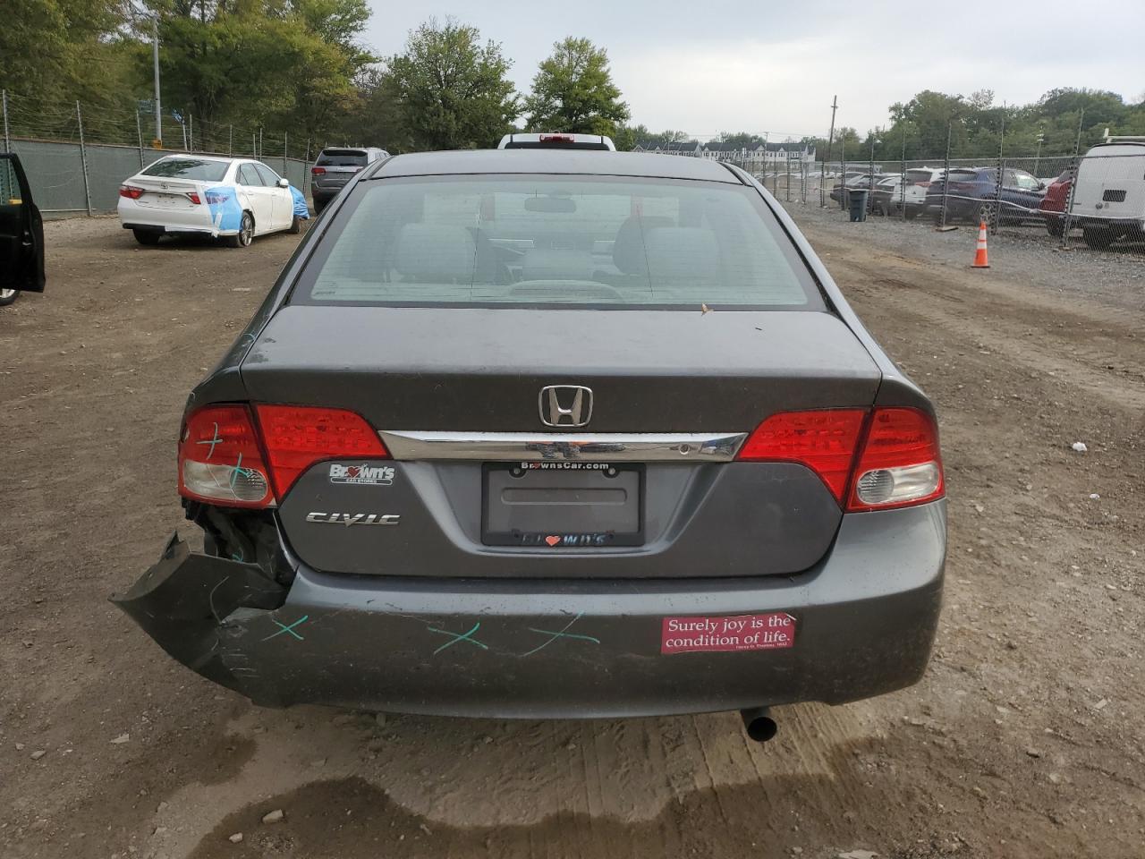 2009 Honda Civic Lx VIN: 2HGFA165X9H318671 Lot: 82106385
