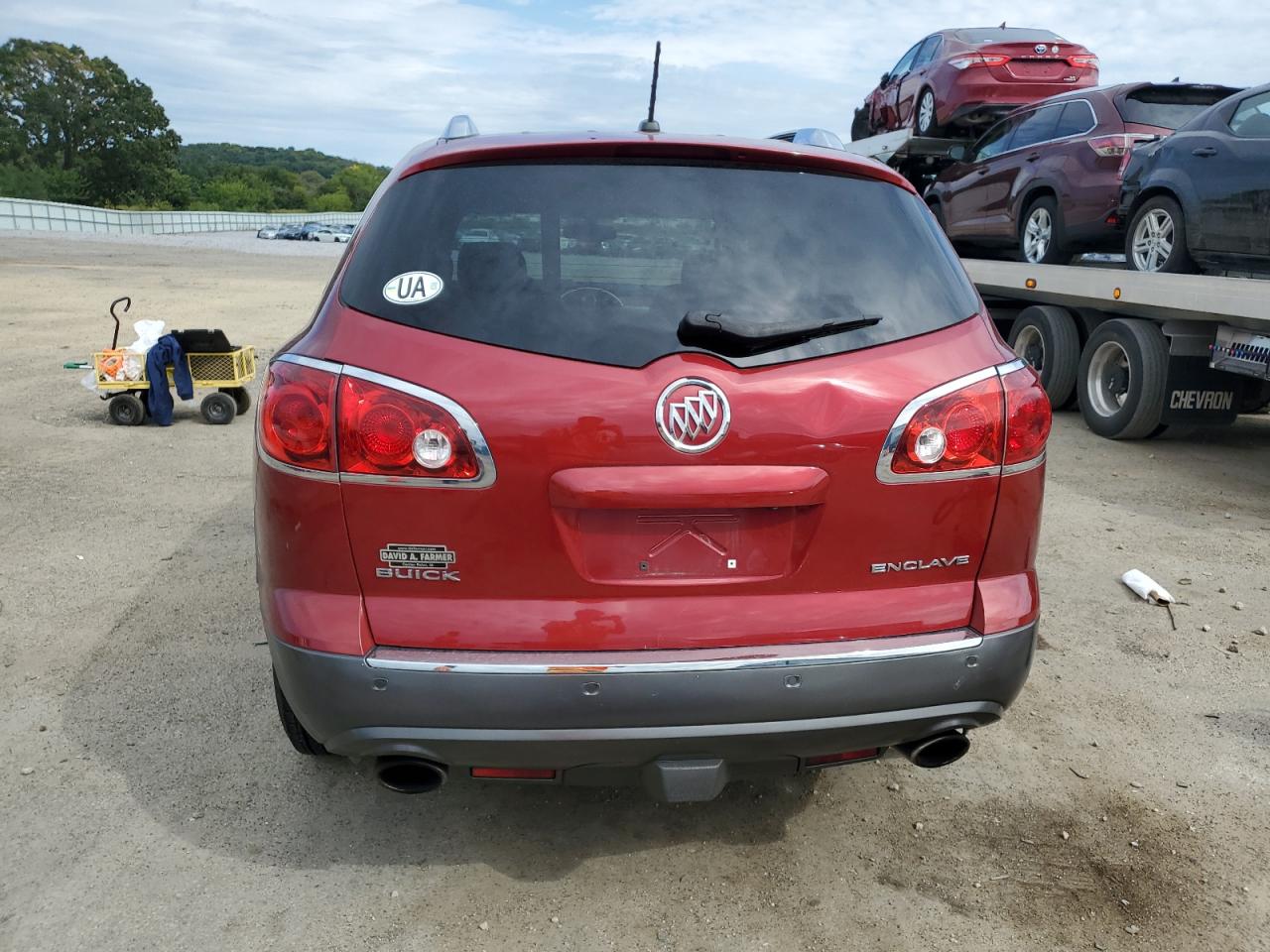 2008 Buick Enclave Cxl VIN: 5GAEV23768J108416 Lot: 80222795
