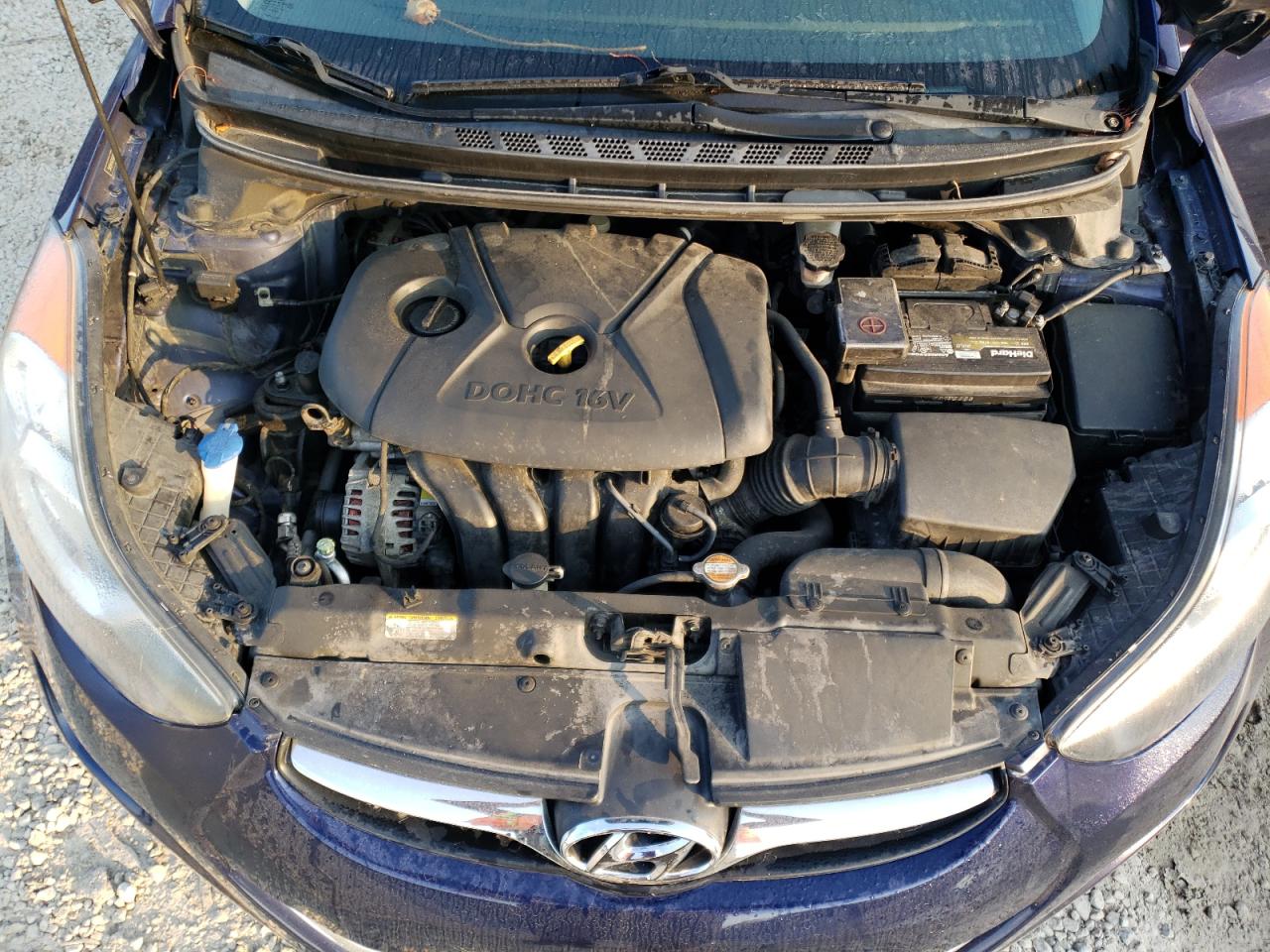 2013 Hyundai Elantra Gls VIN: 5NPDH4AEXDH161170 Lot: 71473315