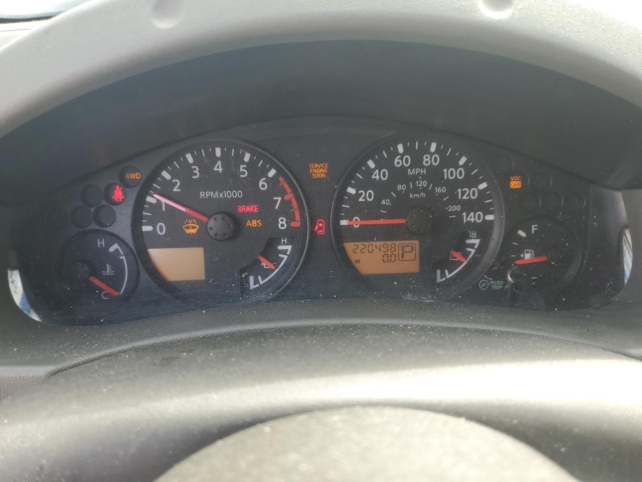 2008 Nissan Xterra Off Road VIN: 5N1AN08W58C509294 Lot: 84438685