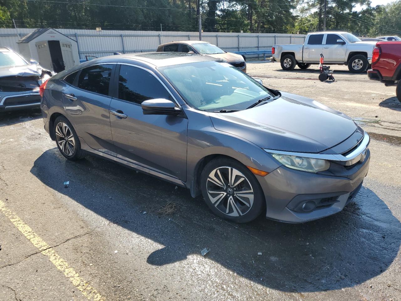 2016 Honda Civic Ex VIN: 19XFC1F36GE027066 Lot: 81115155