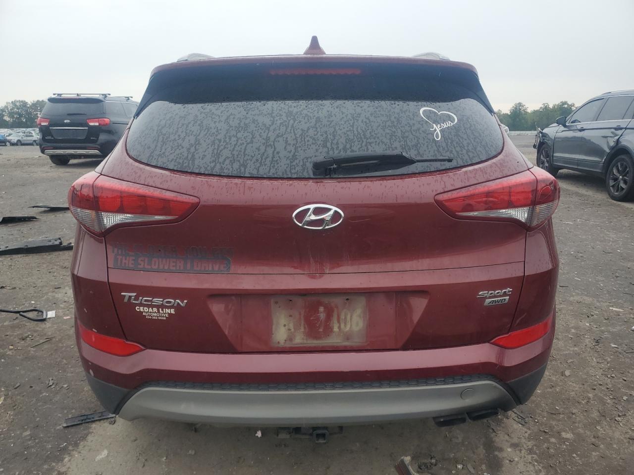2018 Hyundai Tucson Sport VIN: KM8J3CAL2JU796665 Lot: 84414945