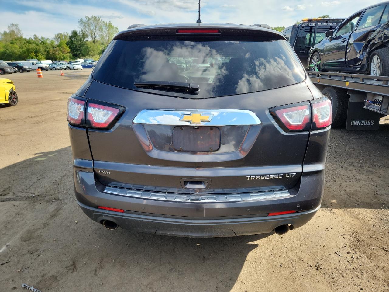 2014 Chevrolet Traverse Ltz VIN: 1GNKVJKD5EJ375827 Lot: 80210565