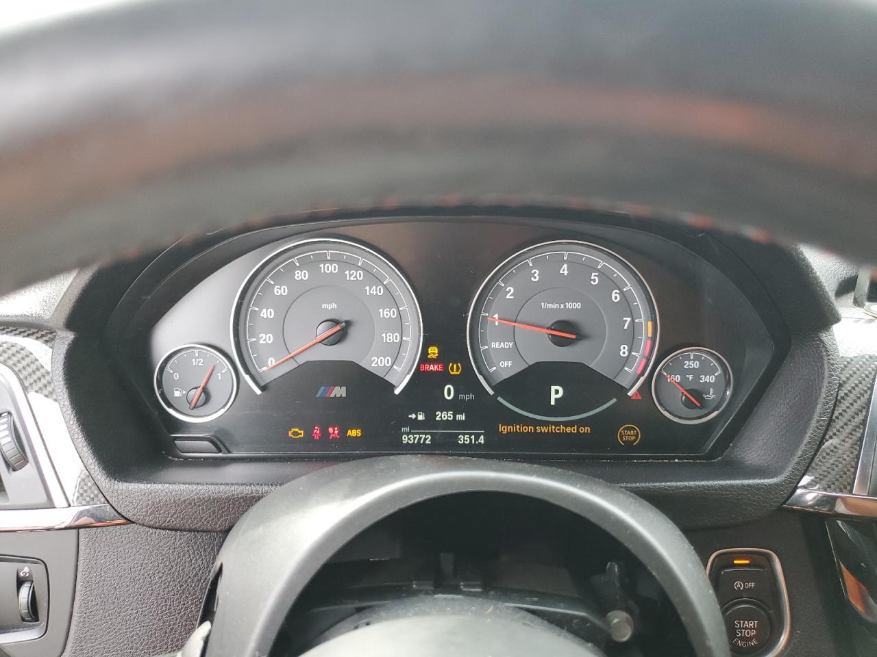 2016 BMW M3 VIN: WBS8M9C50G5E68032 Lot: 84537945