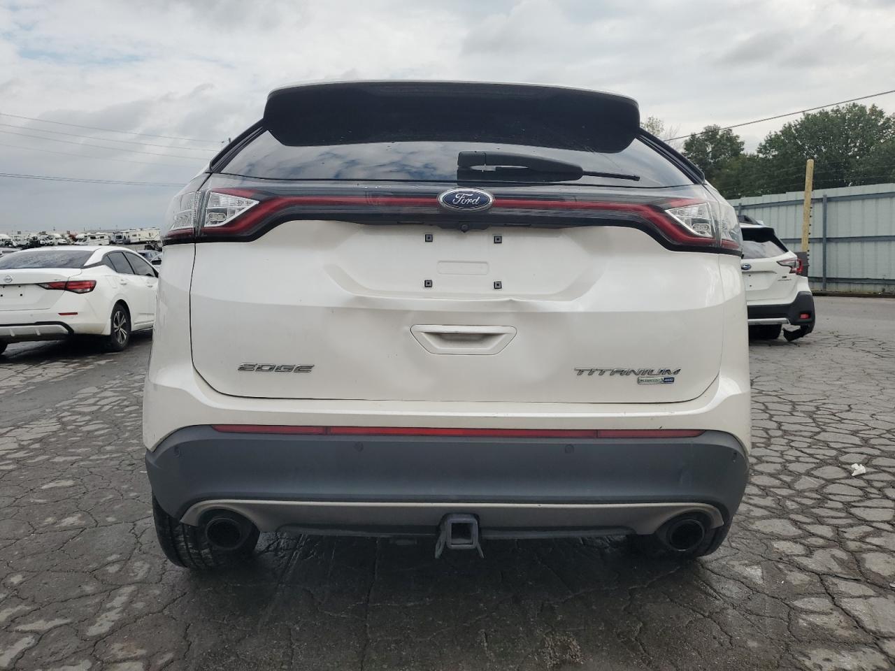 2017 Ford Edge Titanium VIN: 2FMPK4K91HBB60857 Lot: 71616375