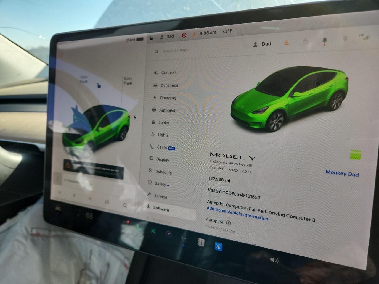 2021 Tesla Model Y VIN: 5YJYGDEE5MF161557 Lot: 71221275