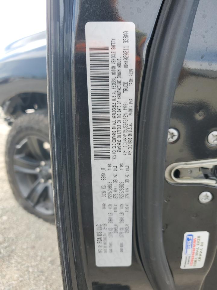 2018 Ram 1500 Sport VIN: 1C6RR7MT5JS243424 Lot: 80440375