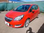 2015 VAUXHALL MERIVA LIFE 1.4I 16V LIFE 5DR for sale at Copart PETERLEE