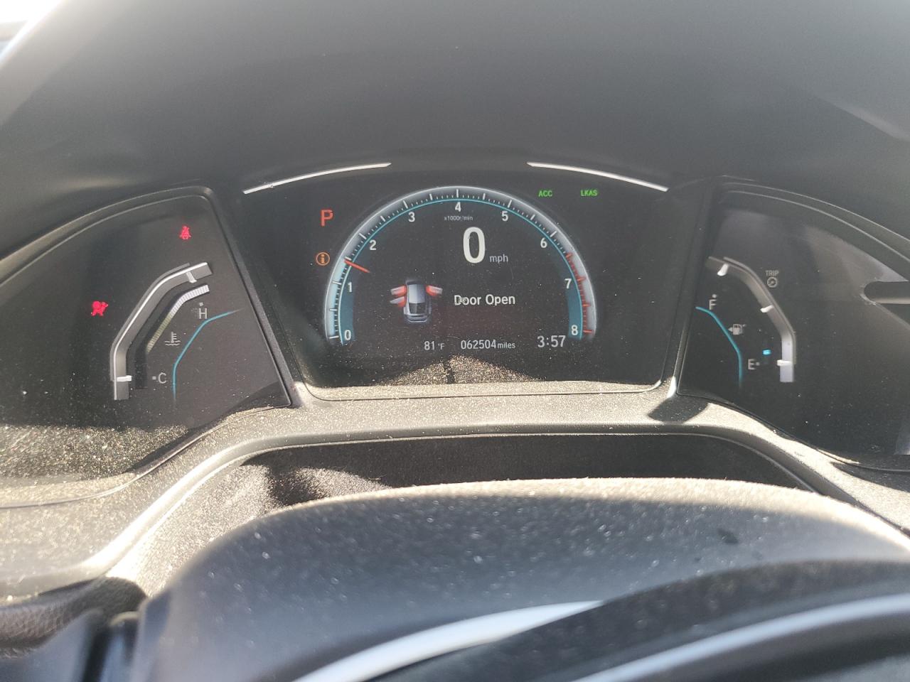 2020 Honda Civic Lx VIN: SHHFK7H38LU205422 Lot: 81824155