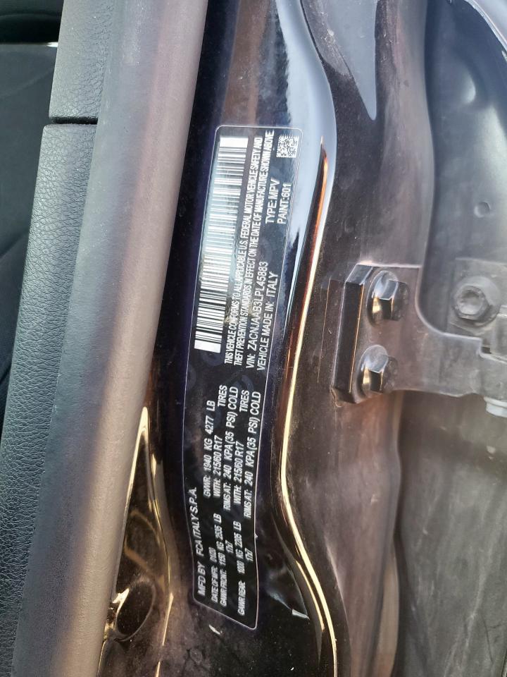 2020 Jeep Renegade Sport VIN: ZACNJAAB3LPL45883 Lot: 80572875