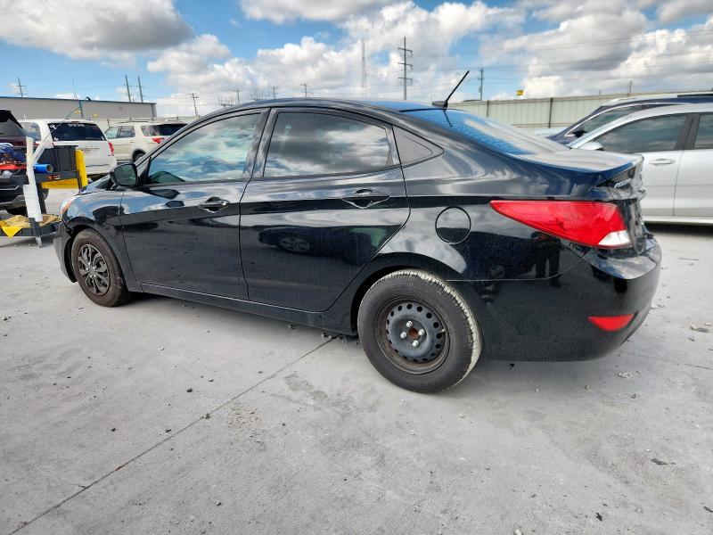  HYUNDAI ACCENT 2016 Czarny