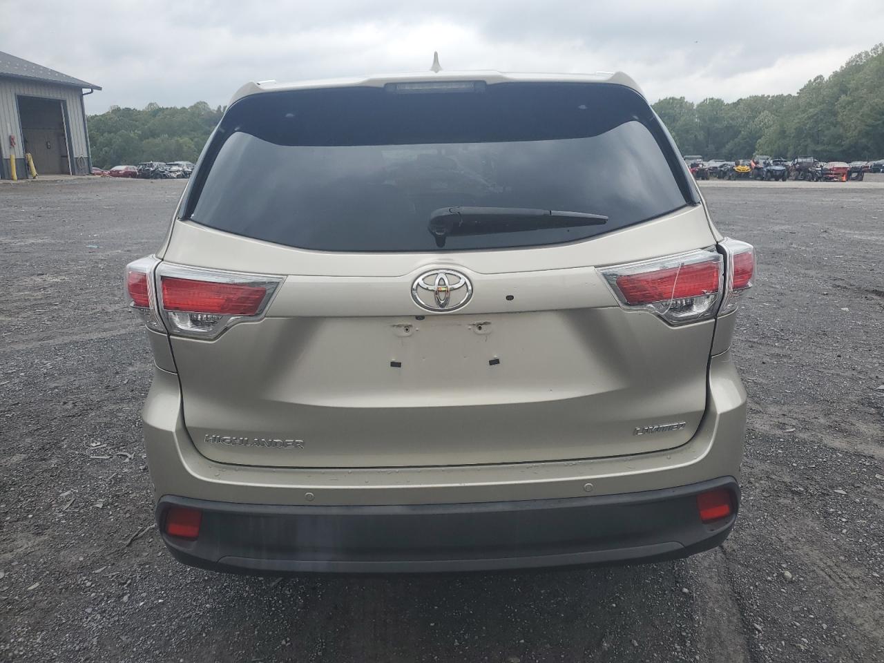 2016 Toyota Highlander Limited VIN: 5TDYKRFH9GS128856 Lot: 81834325