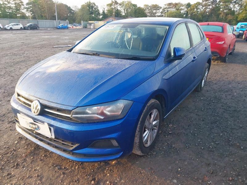 2019 VOLKSWAGEN POLO 1.0 TSI 95 SE 5DR for sale at Copart WOLVERHAMPTON