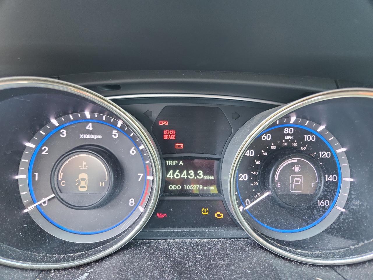 2013 Hyundai Sonata Se VIN: 5NPEC4AC8DH624277 Lot: 70934965